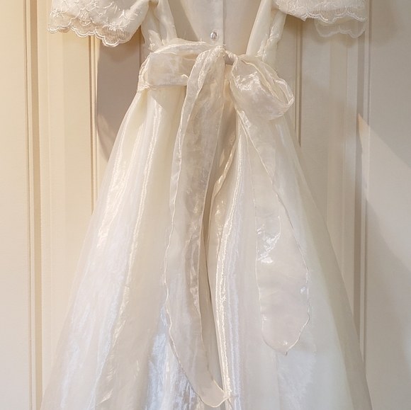 Ethos off-white dress, size 10-12 - Picture 2 of 4